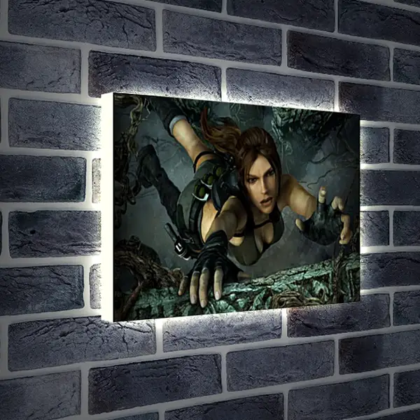 Лайтбокс световая панель - Tomb Raider Лайтбокс световая панель - Tomb Raider