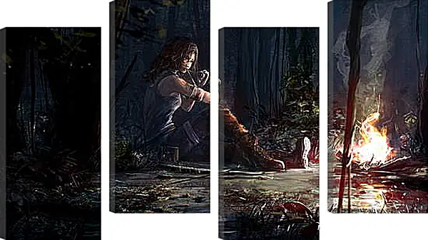 Модульная картина - Tomb Raider Модульная картина - Tomb Raider