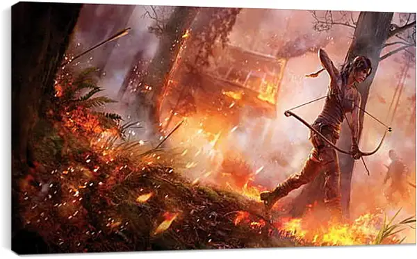 Постер на подрамнике - Tomb Raider Постер на подрамнике - Tomb Raider