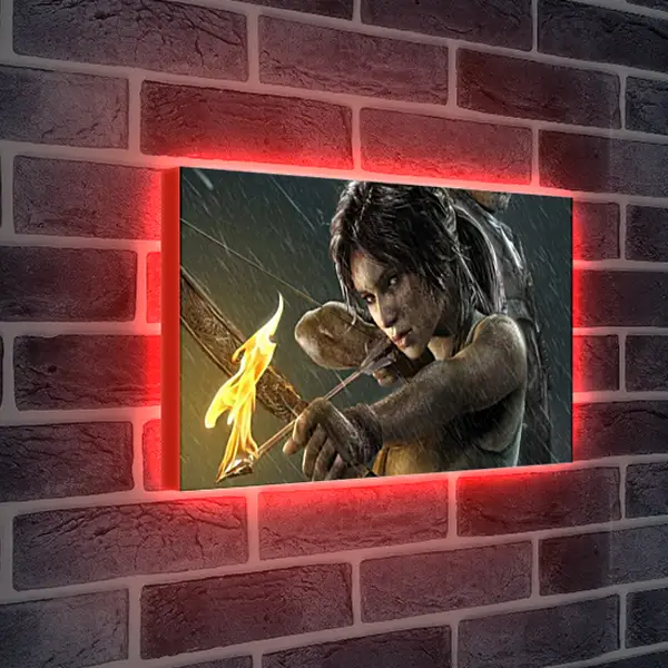 Лайтбокс световая панель - Tomb Raider Лайтбокс световая панель - Tomb Raider