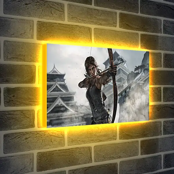 Лайтбокс световая панель - Tomb Raider Лайтбокс световая панель - Tomb Raider