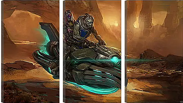 Модульная картина - Mass Effect Модульная картина - Mass Effect