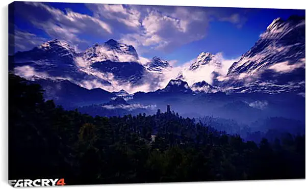 Постер на подрамнике - Far Cry 4 Постер на подрамнике - Far Cry 4