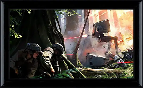 Картина в раме - Star Wars Battlefront Картина в раме - Star Wars Battlefront