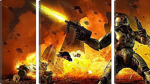 Модульная картина - Halo 2 Модульная картина - Halo 2