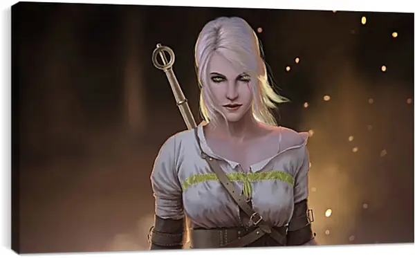 Постер на подрамнике - The Witcher (Ведьмак), ласточка Цири Постер на подрамнике - The Witcher (Ведьмак), ласточка Цири