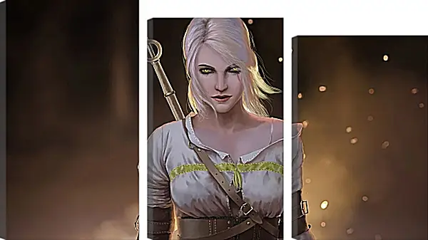Модульная картина - The Witcher (Ведьмак), ласточка Цири Модульная картина - The Witcher (Ведьмак), ласточка Цири