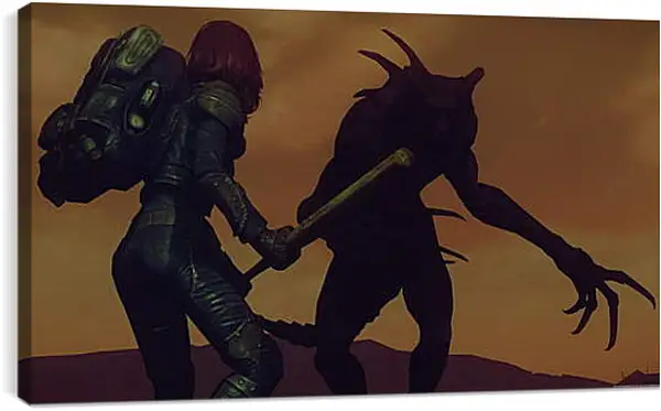 Постер на подрамнике - Fallout Постер на подрамнике - Fallout