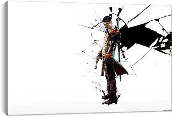 Постер на подрамнике - Devil May Cry Постер на подрамнике - Devil May Cry