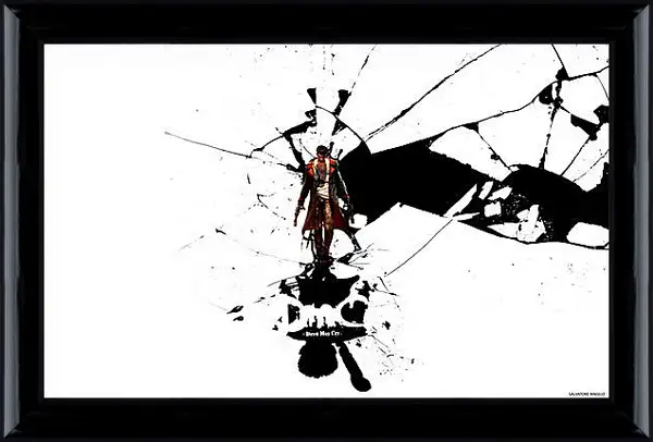 Картина в раме - Devil May Cry Картина в раме - Devil May Cry