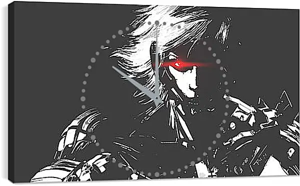Часы картина - Metal Gear Rising Часы картина - Metal Gear Rising
