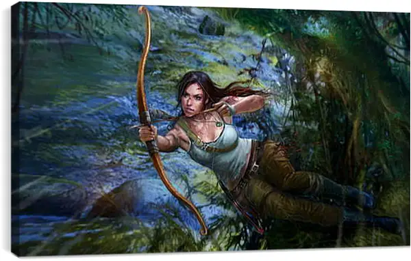 Постер на подрамнике - Tomb Raider Постер на подрамнике - Tomb Raider