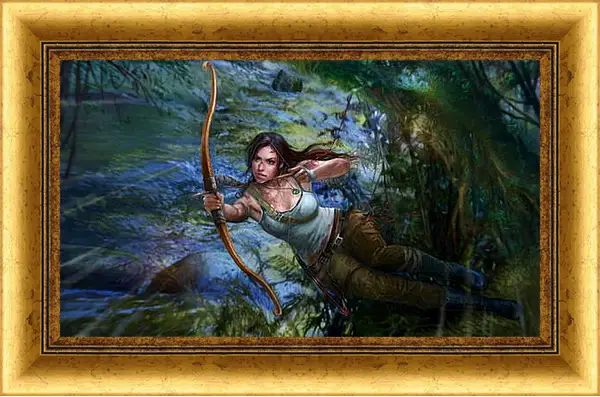 Картина в раме - Tomb Raider Картина в раме - Tomb Raider