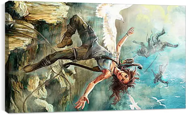 Постер на подрамнике - Tomb Raider Постер на подрамнике - Tomb Raider