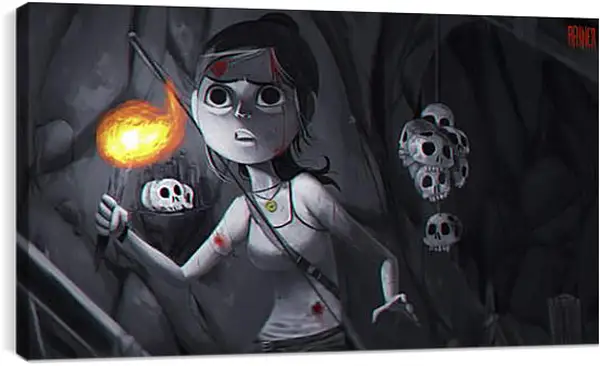 Постер на подрамнике - Tomb Raider Постер на подрамнике - Tomb Raider