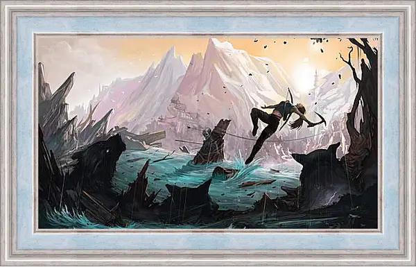 Картина в раме - Tomb Raider Картина в раме - Tomb Raider