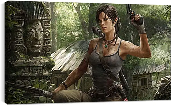 Постер на подрамнике - Tomb Raider Постер на подрамнике - Tomb Raider
