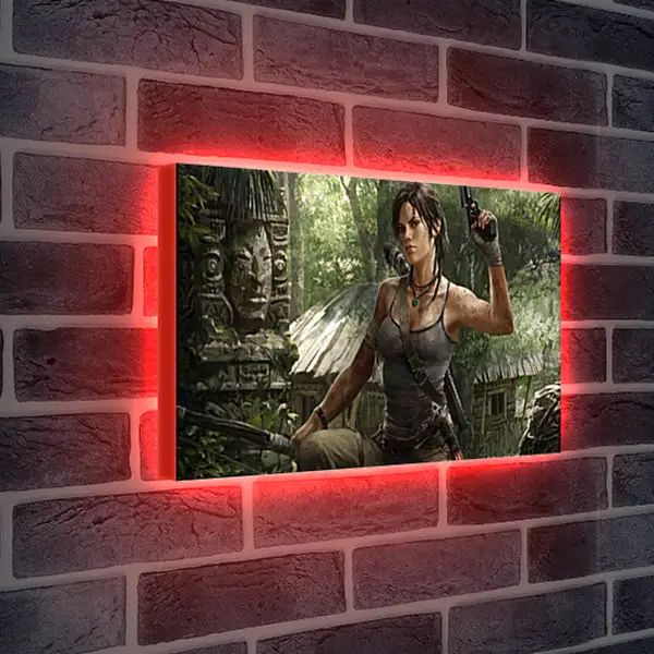 Лайтбокс световая панель - Tomb Raider Лайтбокс световая панель - Tomb Raider
