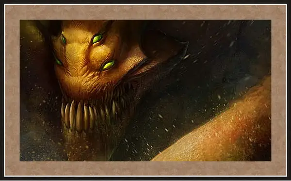 Картина в раме - DotA 2 Картина в раме - DotA 2