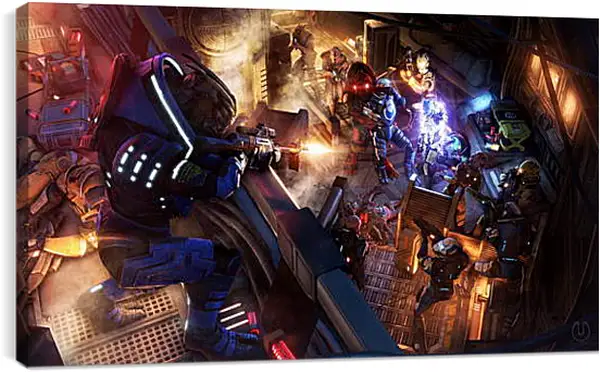 Постер на подрамнике - Mass Effect Постер на подрамнике - Mass Effect