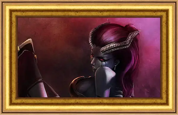 Картина в раме - DotA 2 Картина в раме - DotA 2