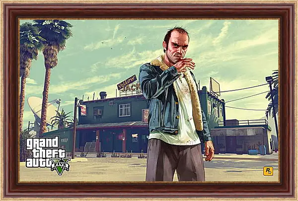 Картина в раме - Grand Theft Auto V Картина в раме - Grand Theft Auto V