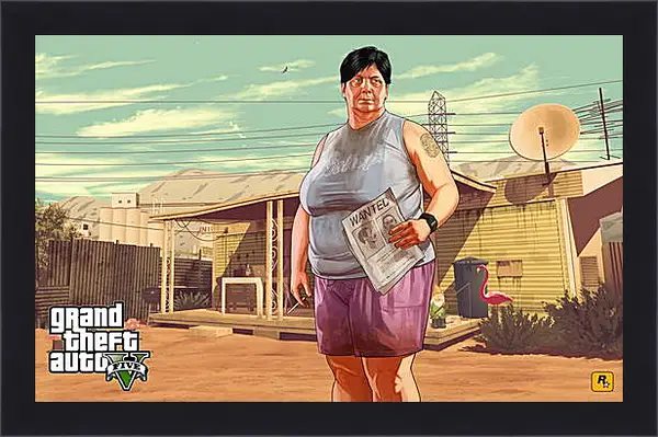 Картина в раме - Grand Theft Auto V Картина в раме - Grand Theft Auto V