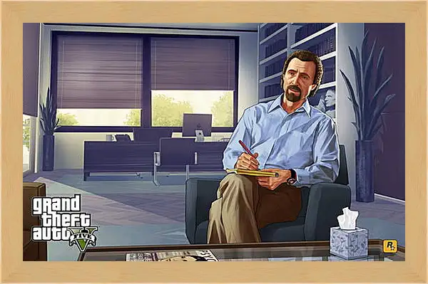 Картина в раме - Grand Theft Auto V Картина в раме - Grand Theft Auto V