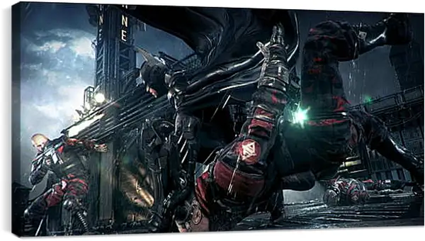 Постер на подрамнике - Batman: Arkham Knight Постер на подрамнике - Batman: Arkham Knight