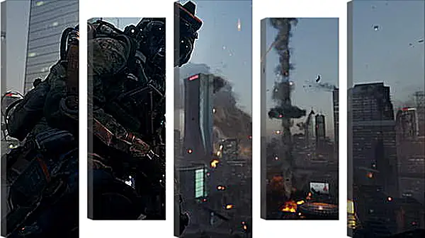 Модульная картина - Call Of Duty: Advanced Warfare Модульная картина - Call Of Duty: Advanced Warfare