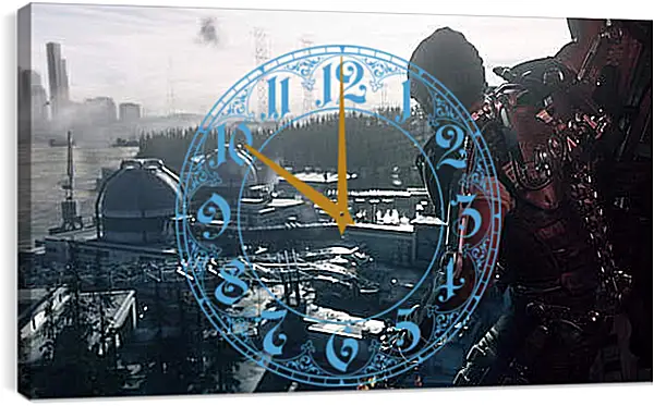 Часы картина - Call Of Duty: Advanced Warfare Часы картина - Call Of Duty: Advanced Warfare