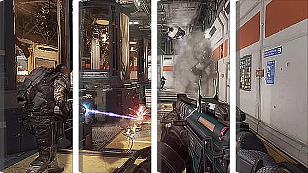 Модульная картина - Call Of Duty: Advanced Warfare Модульная картина - Call Of Duty: Advanced Warfare