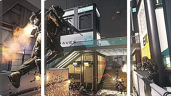 Модульная картина - Call Of Duty: Advanced Warfare Модульная картина - Call Of Duty: Advanced Warfare