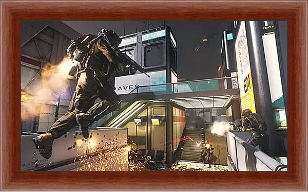 Картина в раме - Call Of Duty: Advanced Warfare Картина в раме - Call Of Duty: Advanced Warfare