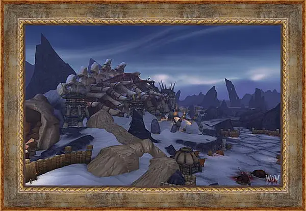 Картина в раме - World Of Warcraft: Warlords Of Draenor Картина в раме - World Of Warcraft: Warlords Of Draenor