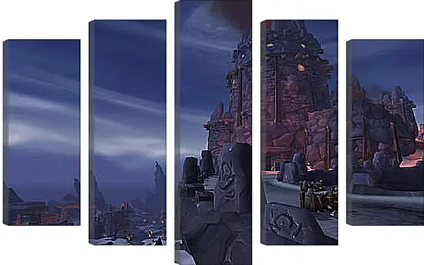 Модульная картина - World Of Warcraft: Warlords Of Draenor Модульная картина - World Of Warcraft: Warlords Of Draenor