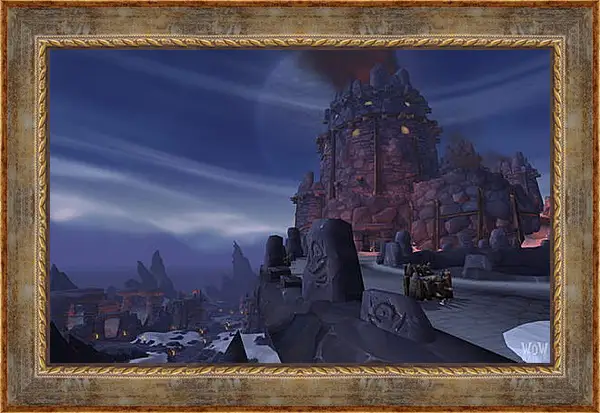 Картина в раме - World Of Warcraft: Warlords Of Draenor Картина в раме - World Of Warcraft: Warlords Of Draenor