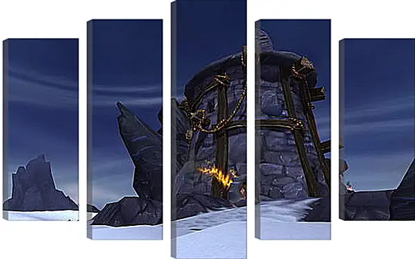 Модульная картина - World Of Warcraft: Warlords Of Draenor Модульная картина - World Of Warcraft: Warlords Of Draenor