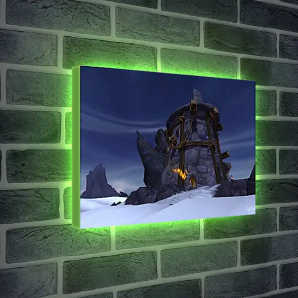 Лайтбокс световая панель - World Of Warcraft: Warlords Of Draenor Лайтбокс световая панель - World Of Warcraft: Warlords Of Draenor