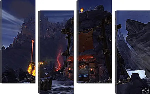 Модульная картина - World Of Warcraft: Warlords Of Draenor Модульная картина - World Of Warcraft: Warlords Of Draenor