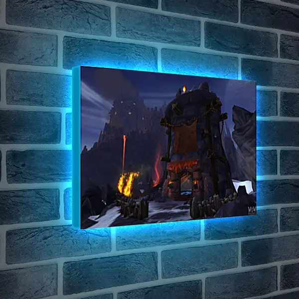 Лайтбокс световая панель - World Of Warcraft: Warlords Of Draenor Лайтбокс световая панель - World Of Warcraft: Warlords Of Draenor
