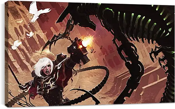 Постер на подрамнике - Warhammer 40K Постер на подрамнике - Warhammer 40K