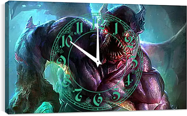 Часы картина - DotA 2 Часы картина - DotA 2
