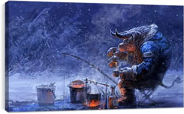 Постер на подрамнике - World Of Warcraft Постер на подрамнике - World Of Warcraft