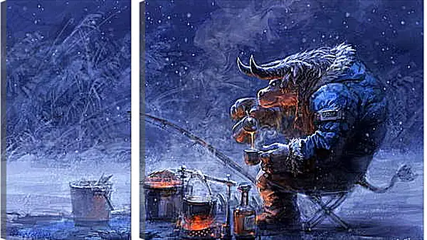 Модульная картина - World Of Warcraft Модульная картина - World Of Warcraft