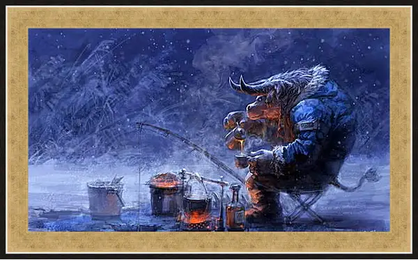Картина в раме - World Of Warcraft Картина в раме - World Of Warcraft