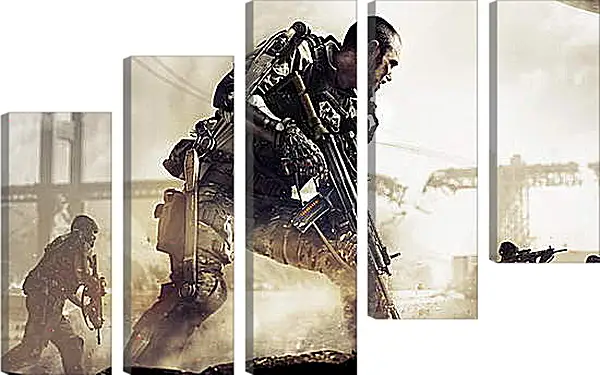 Модульная картина - Call Of Duty: Advanced Warfare Модульная картина - Call Of Duty: Advanced Warfare