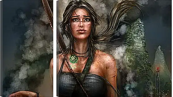 Модульная картина - Tomb Raider Модульная картина - Tomb Raider