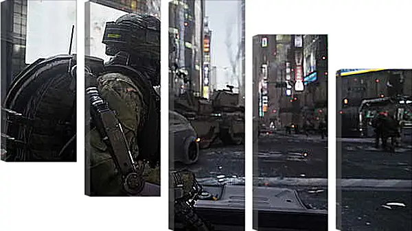 Модульная картина - Call Of Duty: Advanced Warfare Модульная картина - Call Of Duty: Advanced Warfare