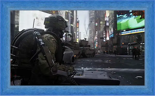 Картина в раме - Call Of Duty: Advanced Warfare Картина в раме - Call Of Duty: Advanced Warfare